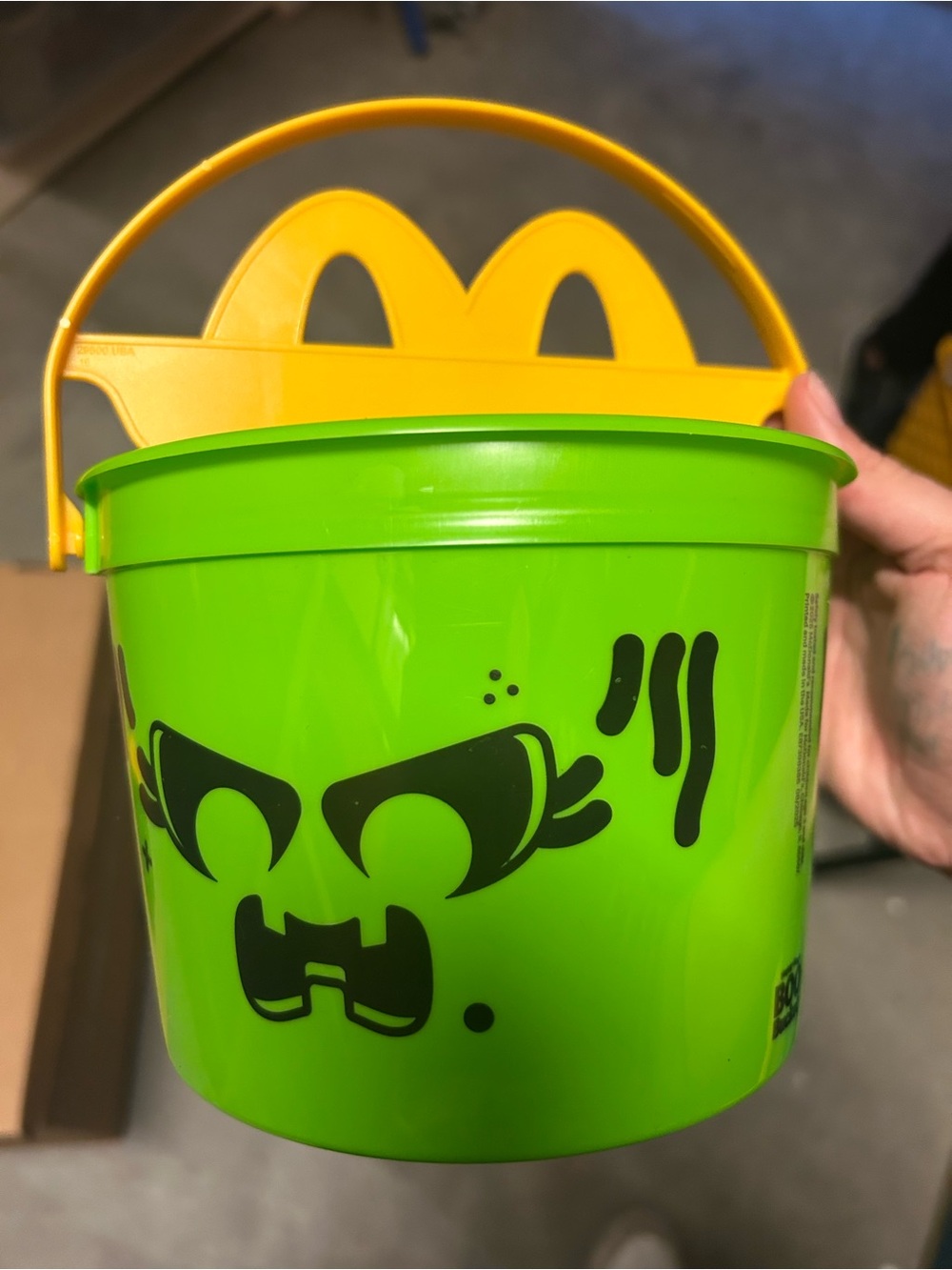 McDonald's Green Goblin Boo Bucket 2025